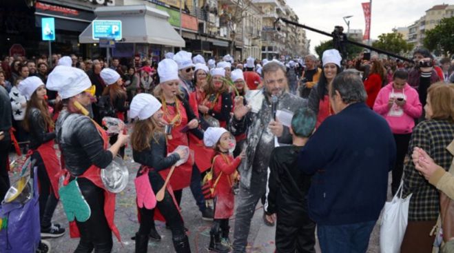 «Αλεύρωσαν» τον Χρήστο Φερεντίνο στην Καλαμάτα - Ο εκνευρισμός του παρουσιαστή!