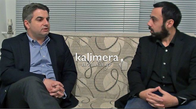 Ο Οδυσσέας στο «Καλημέρα»: «Έρχονται έργα 100.000.000 € και φέρνουν πολλές θέσεις εργασίας στην Αρκαδία»! (vd)