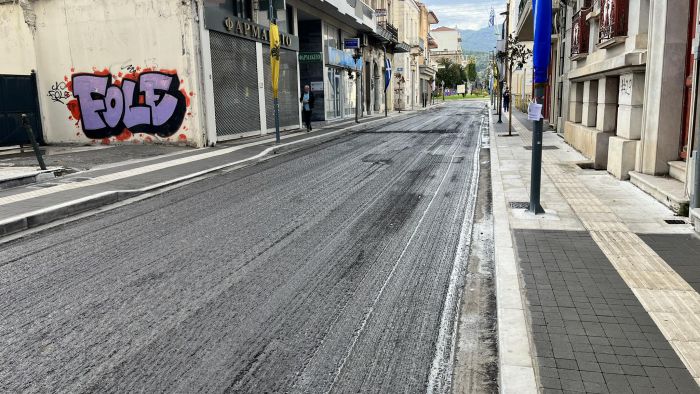 Κάθε μέρα έργα σε δρόμους της πόλης από τον Δήμο Τρίπολης - Σειρά είχε η &quot;Εθνομαρτύρων&quot; (vd)