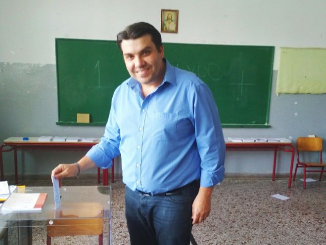 Το εκλογικό του δικαίωμα άσκησε ο Νικόλας Γιαννακόπουλος