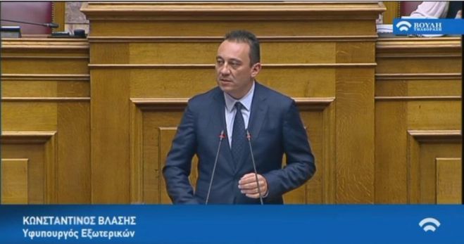 &Kappa;ώ&sigma;&tau;&alpha;&sigmaf; &Beta;&lambda;ά&sigma;&eta;&sigmaf;: &laquo;&Eta; &psi;ή&phi;&omicron;&sigmaf; &tau;&omega;&nu; &Alpha;&pi;&omicron;&delta;ή&mu;&omega;&nu; &Epsilon;&lambda;&lambda;ή&nu;&omega;&nu; &theta;&alpha; &delta;&eta;&mu;&iota;&omicron;&upsilon;&rho;&gamma;ή&sigma;&epsilon;&iota; &mu;&iota;&alpha; &iota;&sigma;&chi;&upsilon;&rho;ό&tau;&epsilon;&rho;&eta; &Epsilon;&lambda;&lambda;ά&delta;&alpha;&raquo;