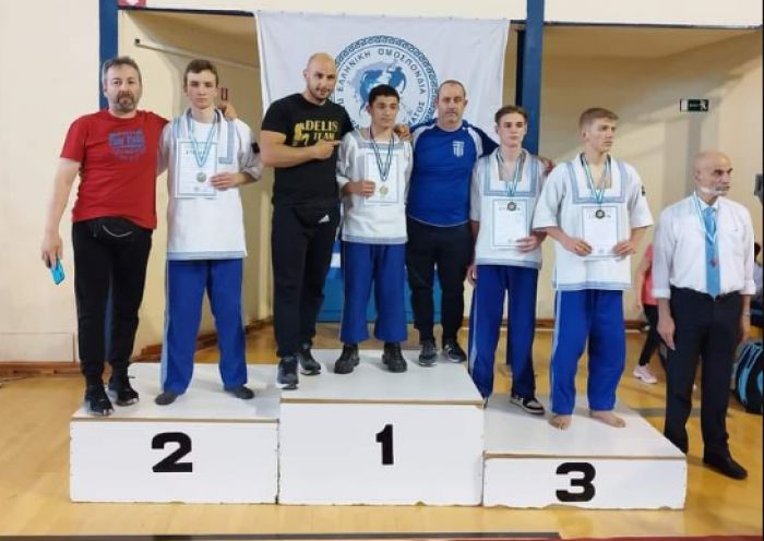 Χρυσό μετάλλιο ο Παναγιαννόπουλος στο Πανελλήνιο Πρωτάθλημα Παγκρατίου