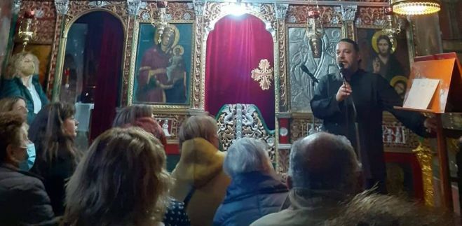 Προσκυνητές από την Τρίπολη στη Μονή Παναγιάς Κολοκοτρώνη στη Νέα Εκκλησσούλα Μεγαλόπολης