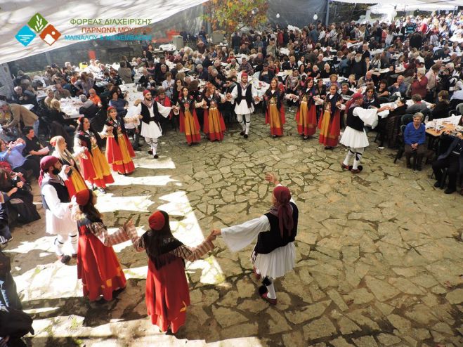 Γιορτή Καστάνου | Χιλιάδες επισκέπτες κατέκλυσαν για άλλη μια χρονιά τον Πάρνωνα (vd)