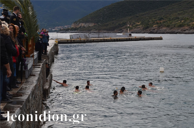 Ο εορτασμός των Θεοφανίων στο Λεωνίδιο (vd)