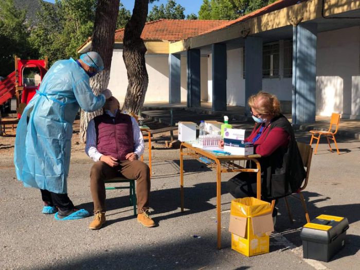 &Pi;&rho;&omicron;&lambda;&eta;&pi;&tau;&iota;&kappa;ά &tau;&epsilon;&sigma;&tau; covid &sigma;&epsilon; &upsilon;&pi;&alpha;&lambda;&lambda;ή&lambda;&omicron;&upsilon;&sigmaf; &tau;&omicron;&upsilon; &Delta;ή&mu;&omicron;&upsilon; &Beta;ό&rho;&epsilon;&iota;&alpha;&sigmaf; &Kappa;&upsilon;&nu;&omicron;&upsilon;&rho;ί&alpha;&sigmaf; (&epsilon;&iota;&kappa;ό&nu;&epsilon;&sigmaf;)