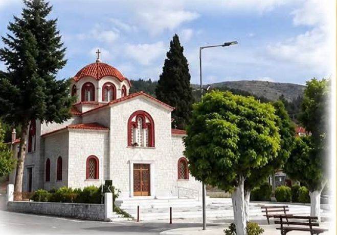 &Eta; &epsilon;&omicron;&rho;&tau;ή &Upsilon;&psi;ώ&sigma;&epsilon;&omega;&sigmaf; &tau;&omicron;&upsilon; &Tau;&iota;&mu;ί&omicron;&upsilon; &Sigma;&tau;&alpha;&upsilon;&rho;&omicron;ύ &sigma;&tau;&omicron; &Mu;&alpha;&upsilon;&rho;ί&kappa;&iota;