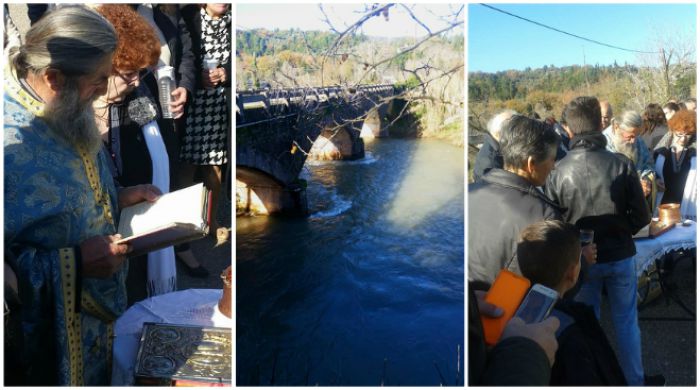 Θεοφάνεια | Αγιασμός Υδάτων στο Τουμπίτσι (εικόνες)
