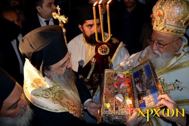 Η μεγαλειώδης υποδοχή της Αγίας Ζώνης στην Τρίπολη ... μέσα από εικόνες!