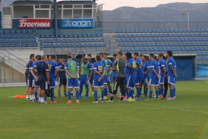 Προπονήθηκε η Μακάμπι στην Τρίπολη