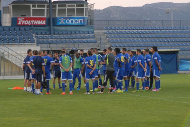 Προπονήθηκε η Μακάμπι στην Τρίπολη