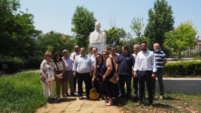 Ο Σύνδεσμος των εν Αττική Λαγκαδινών τίμησε τον Λαγκαδινό Ήρωα του 21΄, Ι. Θεοφιλόπουλο