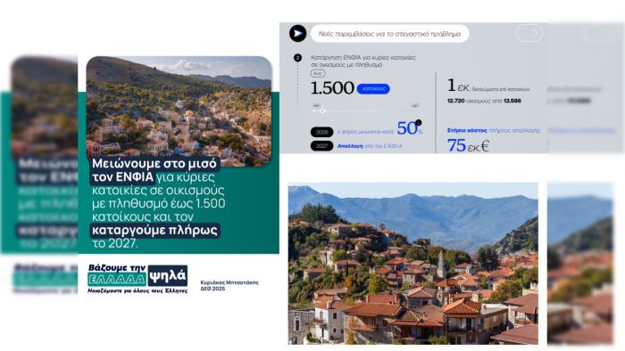 Βλάσης: "Ιδιαίτερα ευνοημένη η Αρκαδία μας από τις ανακοινώσεις του Πρωθυπουργού στην Δ.Ε.Θ!"