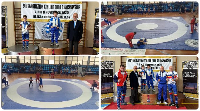 Εξαιρετική παρουσία του Αντώνη Μήλτσου από την Τρίπολη στο Πανευρωπαϊκό Πρωτάθλημα Παγκρατίου