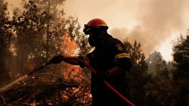 Περίπου 5 στρέμματα έκαψε η πυρκαγιά στον Κοσμά Αρκαδίας
