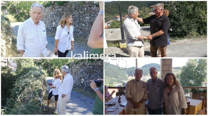 Κώστας Γαβράς | Η Γορτυνία, τα εγγόνια και το μικρό σπίτι με το τζάκι!