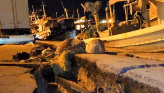 Η στιγμή του σεισμού στη Ζάκυνθο (vd)