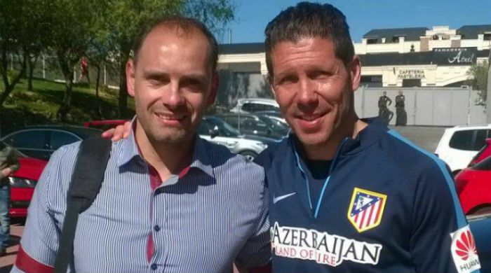 Τα δώρα του Στάικου Βεργέτη στον Diego Simeone!