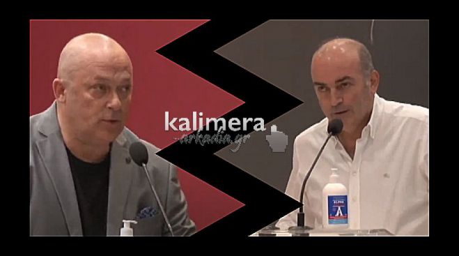&Lambda;&upsilon;&mu;&pi;έ&rho;&eta;&sigmaf; &gamma;&iota;&alpha; &tau;&eta;&nu; &kappa;ό&nu;&tau;&rho;&alpha; &Mu;&alpha;&nu;&tau;&zeta;&omicron;ύ&nu;&eta; - &Sigma;&iota;&delta;έ&rho;&eta;: &laquo;&Delta;&upsilon;&omicron; &gamma;ά&iota;&delta;&alpha;&rho;&omicron;&iota; &mu;&alpha;&lambda;ώ&nu;&alpha;&nu;&epsilon; &sigma;&epsilon; &xi;έ&nu;&omicron; &alpha;&chi;&upsilon;&rho;ώ&nu;&alpha;&raquo;