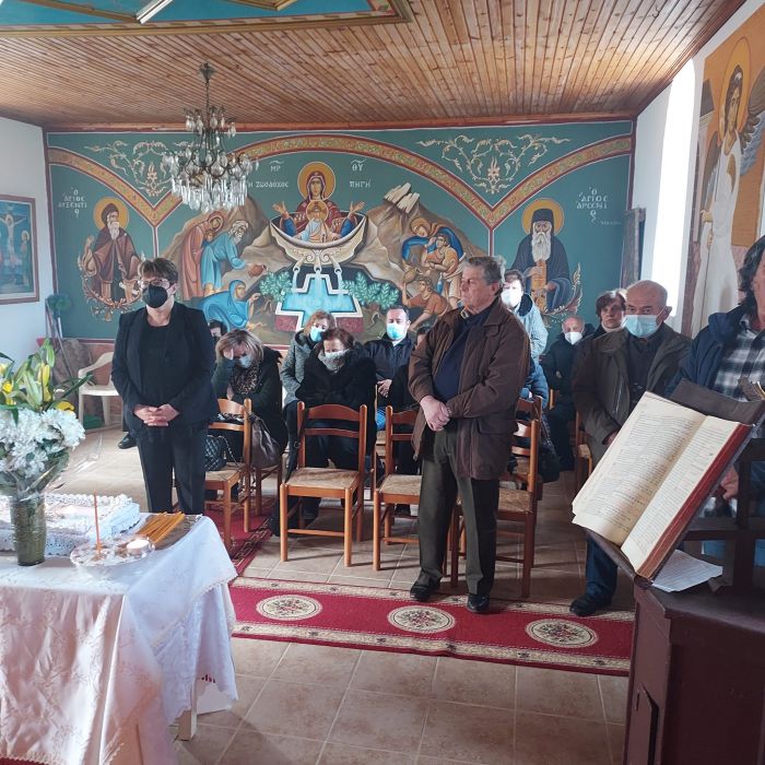 Γορτυνία | Το εκκλησάκι στην κάτω Ριζοσπηλιά φόρεσε τα γιορτινά του (εικόνες)
