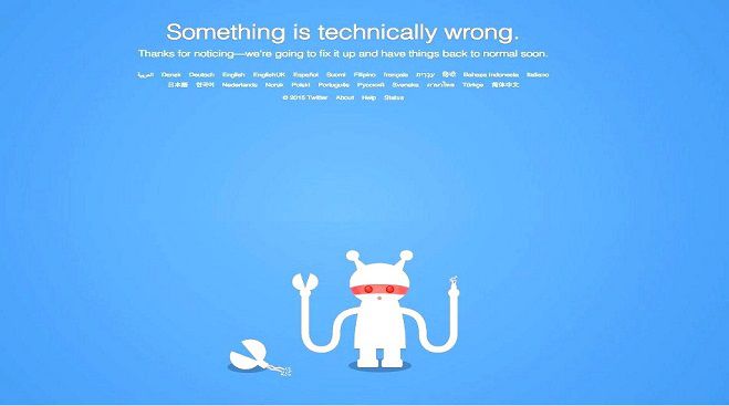 «Έπεσε» ξανά το Twitter!