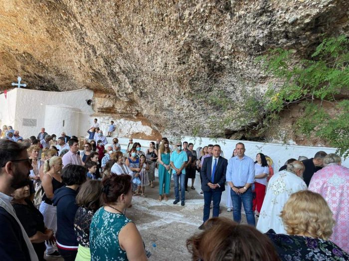 Ανήμερα της καταθέσεως της Αγίας Ζώνης της υπεραγίας Θεοτόκου στην Χώρα Γορτυνίας