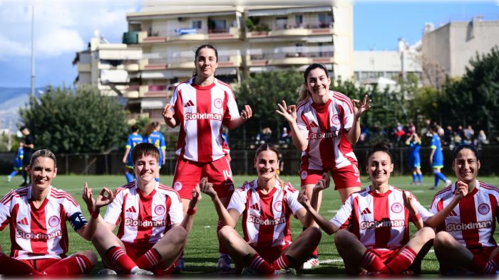 &Omicron; &Omicron;&lambda;&upsilon;&mu;&pi;&iota;&alpha;&kappa;ό&sigmaf; &kappa;έ&rho;&delta;&iota;&sigma;&epsilon; &mu;&epsilon; 11-0 &tau;&eta;&nu; &Epsilon;&lambda;&pi;ί&delta;&alpha;