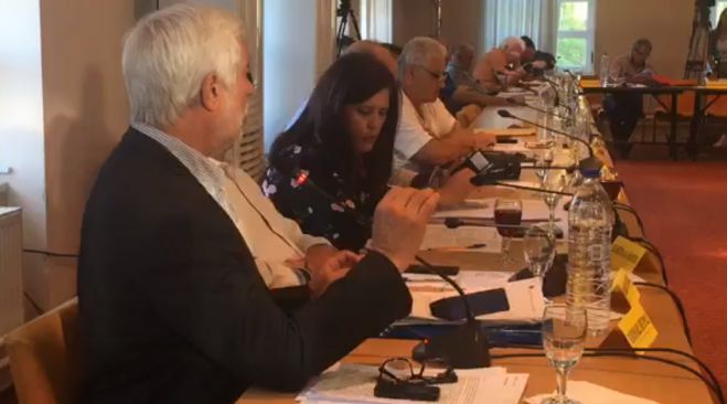 &Nu;&alpha; &sigma;&upsilon;&nu;&epsilon;&delta;&rho;&iota;ά&sigma;&epsilon;&iota; &tau;&omicron; &Pi;&epsilon;&rho;&iota;&phi;&epsilon;&rho;&epsilon;&iota;&alpha;&kappa;ό &Sigma;&upsilon;&mu;&beta;&omicron;ύ&lambda;&iota;&omicron; &laquo;&delta;&iota;&alpha; &zeta;ώ&sigma;&eta;&sigmaf;&raquo; &kappa;&alpha;&iota; &nu;&alpha; &sigma;&tau;&alpha;&mu;&alpha;&tau;ή&sigma;&omicron;&upsilon;&nu; &omicron;&iota; &tau;&eta;&lambda;&epsilon;&delta;&iota;&alpha;&sigma;&kappa;έ&psi;&epsilon;&iota;&sigmaf; &zeta;&eta;&tau;ά &omicron; &Tau;&alpha;&tau;&omicron;ύ&lambda;&eta;&sigmaf;