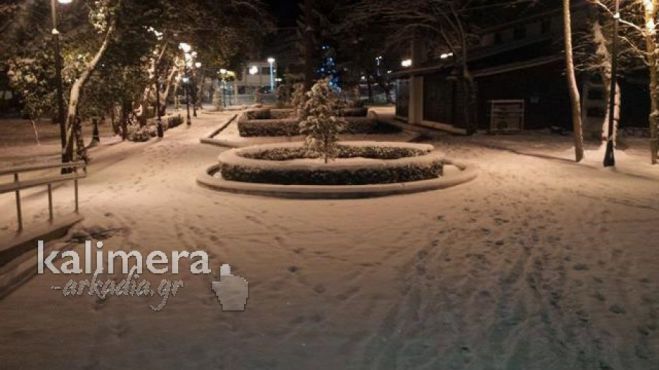 Αρκαδία | Πότε έρχεται το νέο κύμα κακοκαιρίας - Πολύ πιθανό να δει χιόνι και η Τρίπολη!