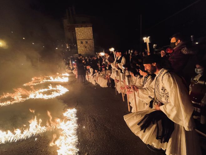 Το &quot;Αρκάδων Δρώμενα&quot; στην ηρωική Δημητσάνα (εικόνες)