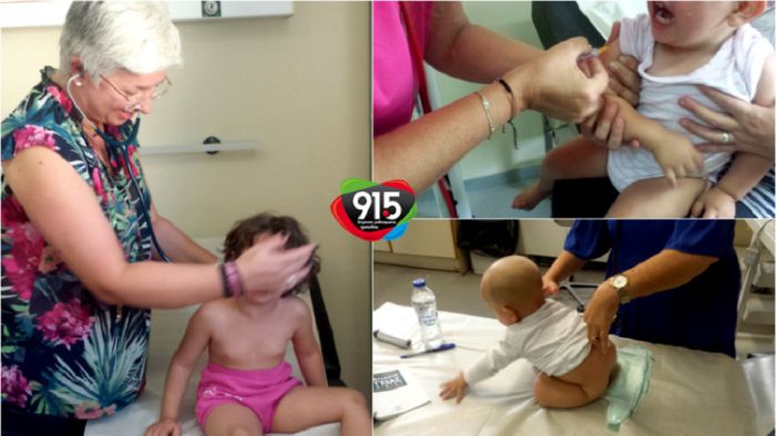 Εθελοντές γιατροί εμβολιάζουν τα προσφυγόπουλα σε Παναρκαδικό νοσοκομείο και ΙΚΑ (εικόνες)