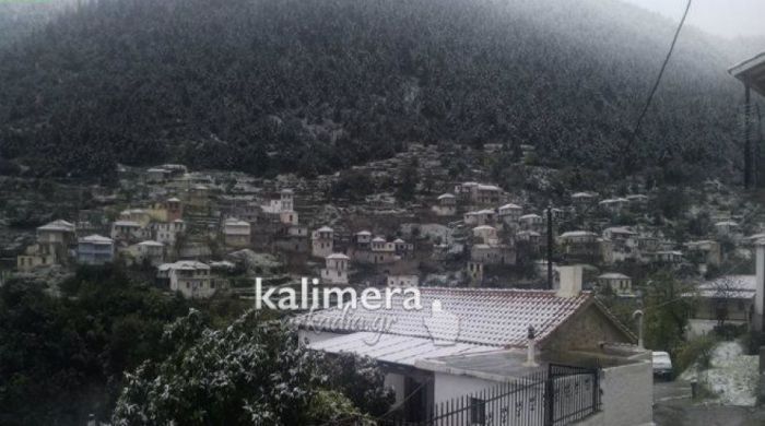 Χιόνια μέσα στο Νοέμβριο δείχνουν τα μερομήνια!