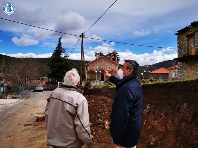 Σημαντικά έργα στη Δόριζα | Τζιούμης: «Δίνουμε στα χωριά μας την σημασία που τους πρέπει και τους αξίζει» (vd)