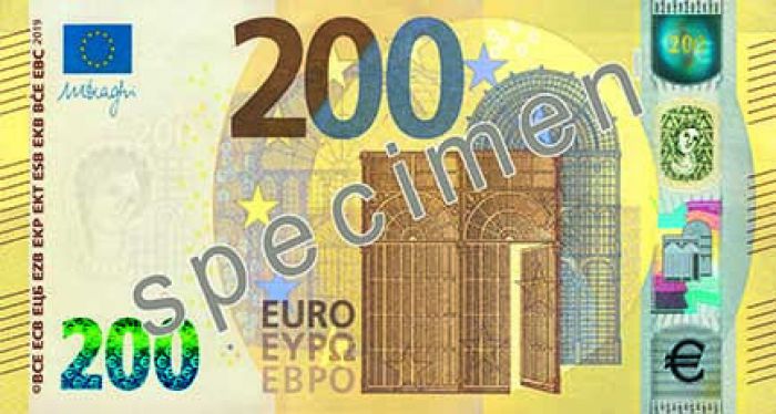 Αυτά είναι τα νέα χαρτονομίσματα 100 και 200 €! (εικόνες)