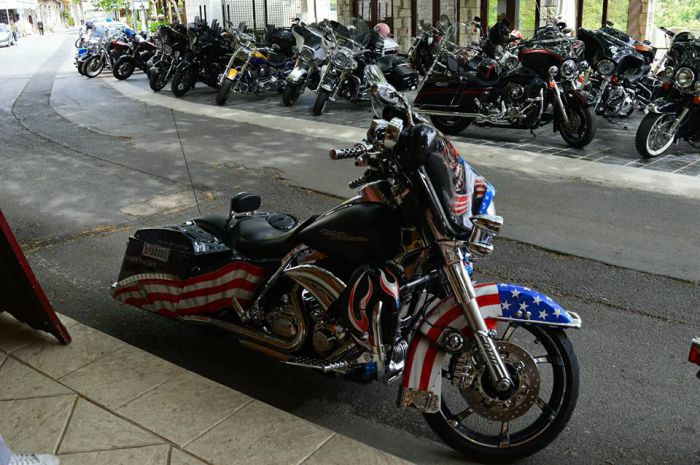 Τα Λαγκάδια γέμισαν με ... Harley-Davidson! (εικόνες)
