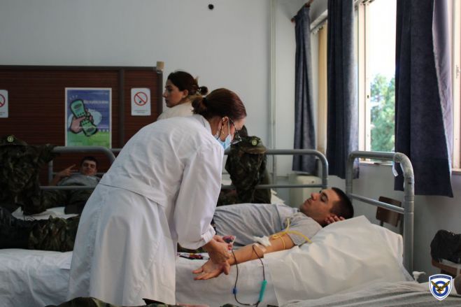 Τρίπολη | Εθελοντική Αιμοδοσία στην 124 ΠΒΕ (εικόνες)