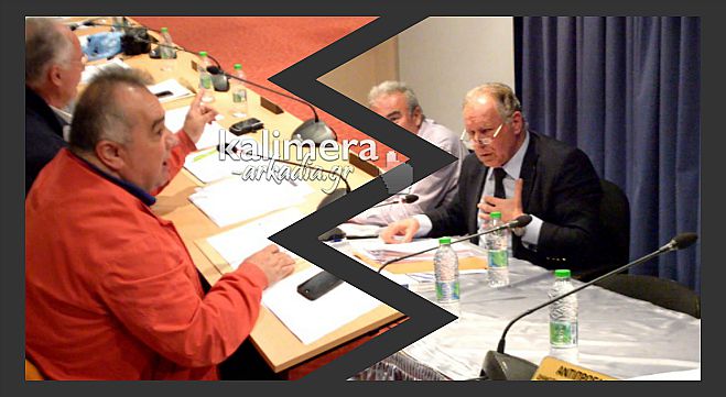 Η κόντρα Βόσνου - Κακλαμάνου στο Δημοτικό Συμβούλιο Τρίπολης (vd)!