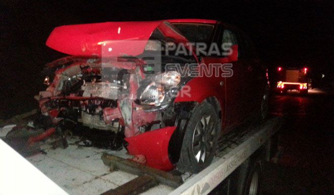 Σοβαρό τροχαίο στην εθνική οδό Τρίπολης - Πατρών (εικόνες)
