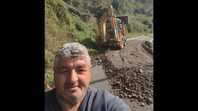 Άμεση κινητοποίηση και προσωρινή αποκατάσταση του δρόμου στη Χώρα Γορτυνίας - Ευχαριστήριο από Μπάλο σε Αντιπεριφερειάρχη και Δήμαρχο