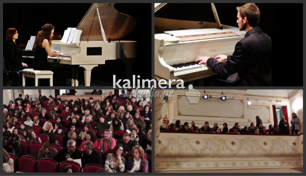 Εντυπωσιακό ρεσιτάλ πιάνου στο Μαλλιαροπούλειο Θέατρο Τρίπολης (vd)