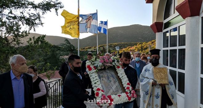 &Gamma;&iota;&omicron;&rho;&tau;ά&zeta;&epsilon;&iota; &omicron; &Nu;&alpha;ό&sigmaf; &Alpha;&gamma;ί&omega;&nu; &Kappa;&omega;&nu;&sigma;&tau;&alpha;&nu;&tau;ί&nu;&omicron;&upsilon; &kappa;&alpha;&iota; &Epsilon;&lambda;έ&nu;&eta;&sigmaf; &sigma;&tau;&omicron; &Kappa;&alpha;&kappa;&omicron;ύ&rho;&iota; (&epsilon;&iota;&kappa;ό&nu;&epsilon;&sigmaf;)