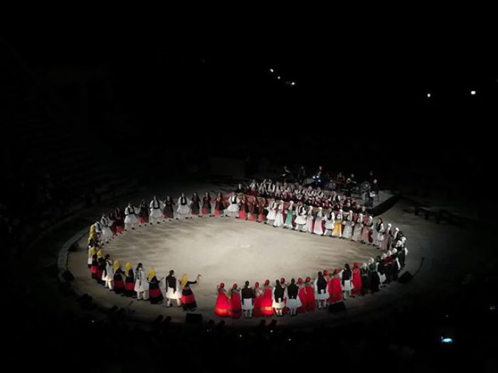 Μουσική και χοροί από τον Μοριά στο Αρχαίο Θέατρο Επιδαύρου - Οι πρώτες εικόνες!