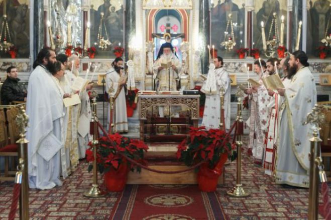 &Tau;&eta;&nu; &pi;&alpha;&rho;&alpha;&mu;&omicron;&nu;ή &tau;&eta;&sigmaf; &Pi;&rho;&omega;&tau;&omicron;&chi;&rho;&omicron;&nu;&iota;ά&sigmaf; &eta; &Lambda;&epsilon;&iota;&tau;&omicron;&upsilon;&rho;&gamma;ί&alpha; &Alpha;&gamma;ί&omicron;&upsilon; &Iota;&alpha;&kappa;ώ&beta;&omicron;&upsilon; &Alpha;&delta;&epsilon;&lambda;&phi;&omicron;&theta;έ&omicron;&upsilon; &sigma;&tau;&eta;&nu; &Tau;&rho;ί&pi;&omicron;&lambda;&eta;