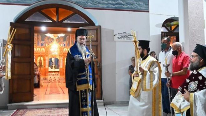 &Mu;&eta;&tau;&rho;&omicron;&pi;&omicron;&lambda;ί&tau;&eta;&sigmaf; &Nu;&alpha;&upsilon;&pi;ά&kappa;&tau;&omicron;&upsilon; &Iota;&epsilon;&rho;ό&theta;&epsilon;&omicron;&sigmaf;: "&Eta; &phi;&rho;ά&sigma;&eta; &laquo;&Kappa;&alpha;&lambda;ή &Pi;&alpha;&nu;&alpha;&gamma;&iota;ά&raquo; &delta;&epsilon;&nu; &sigma;&tau;έ&kappa;&epsilon;&tau;&alpha;&iota;, &omicron;ύ&tau;&epsilon; &lambda;&epsilon;&kappa;&tau;&iota;&kappa;ά, &omicron;ύ&tau;&epsilon; &theta;&epsilon;&omicron;&lambda;&omicron;&gamma;&iota;&kappa;ά"