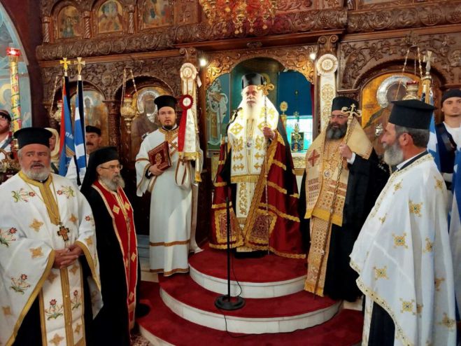 &Eta; &Mu;&eta;&tau;&rho;ό&pi;&omicron;&lambda;&eta; &Mu;&alpha;&nu;&tau;&iota;&nu;&epsilon;ί&alpha;&sigmaf; &kappa;&alpha;&iota; &Kappa;&upsilon;&nu;&omicron;&upsilon;&rho;ί&alpha;&sigmaf; &gamma;&iota;&alpha; &tau;&eta;&nu; 203&eta; &Epsilon;&pi;έ&tau;&epsilon;&iota;&omicron; &tau;&eta;&sigmaf; &Beta;&rsquo; &Epsilon;&theta;&nu;&omicron;&sigma;&upsilon;&nu;έ&lambda;&epsilon;&upsilon;&sigma;&eta;&sigmaf; &sigma;&tau;&omicron; Ά&sigma;&tau;&rho;&omicron;&sigmaf; (&epsilon;&iota;&kappa;ό&nu;&epsilon;&sigmaf;)