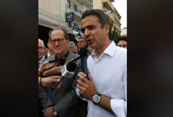 Μητσοτάκης από την Τρίπολη: "Θέλουμε το 2 στα 2 σε Περιφέρεια και Δήμο. Η έδρα της Περιφέρειας είναι και θα παραμείνει η Τρίπολη" (vd)