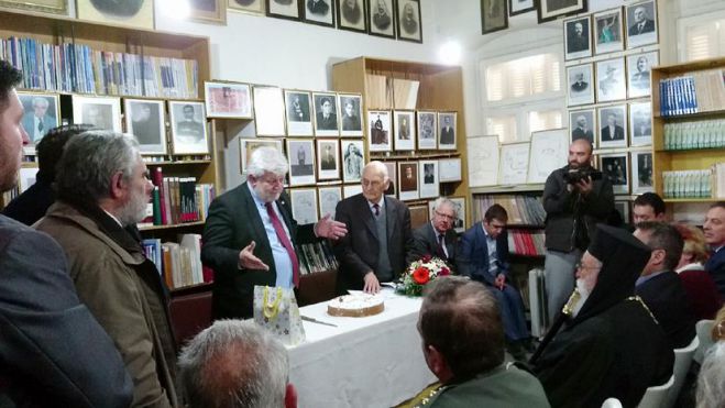Η κοπή πίτας της Εταιρείας Διάσωσης Ιστορικών Αρχείων Πελοποννήσου (εικόνες)