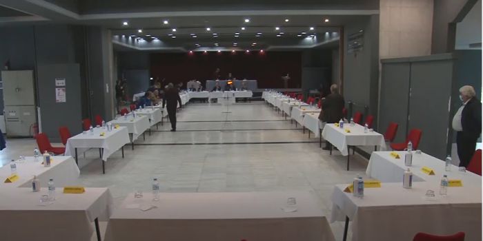 &Tau;&eta;&nu; &Tau;&epsilon;&tau;ά&rho;&tau;&eta; &theta;&alpha; &sigma;&upsilon;&nu;&epsilon;&delta;&rho;&iota;ά&sigma;&epsilon;&iota; &tau;&omicron; &Pi;&epsilon;&rho;&iota;&phi;&epsilon;&rho;&epsilon;&iota;&alpha;&kappa;ό &Sigma;&upsilon;&mu;&beta;&omicron;ύ&lambda;&iota;&omicron;