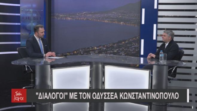 Κωνσταντινόπουλος στο Best: "Υποψήφιος βουλευτής ξανά στην Αρκαδία. Θα το σκεφτώ για υποψηφιότητα στην Περιφέρεια"! (vd)