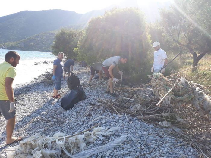 Καθαρίστηκε από τα σκουπίδια η παραλία στα Πούλιθρα! (εικόνες)